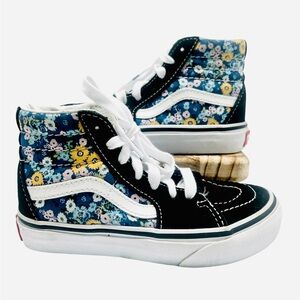 Vans Kids Toddler Sk8 Hi Floral Sneakers Size 11